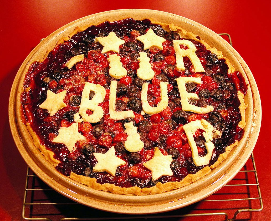 Blueberry-Cranberry Pie